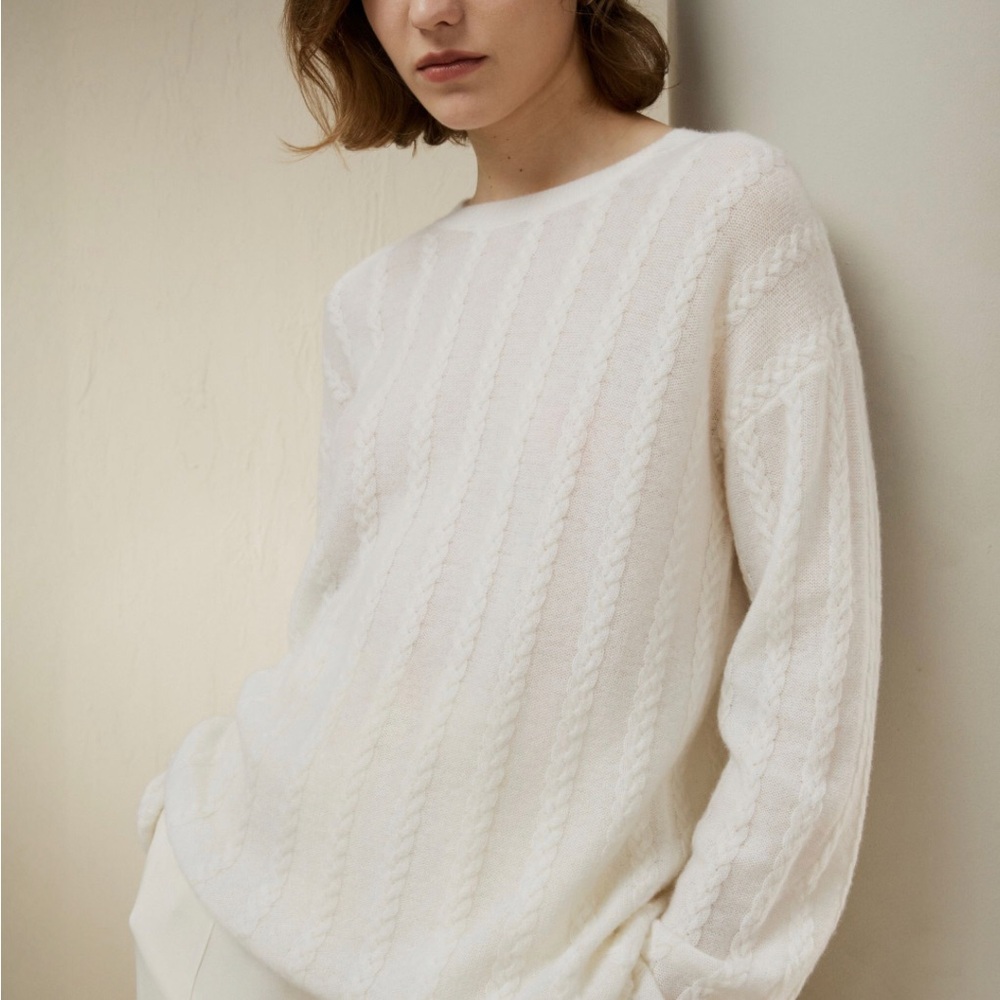 Chic Cream Sweater for Women